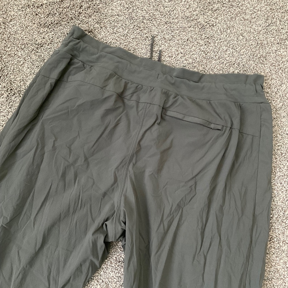Athleta Trekkie North Joggers Womens 24 Green Hiking Travel Pants - Picture 7 of 7
